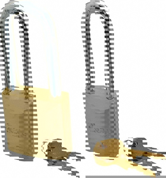 Padlock: Brass, Keyed Different, 2-11/32